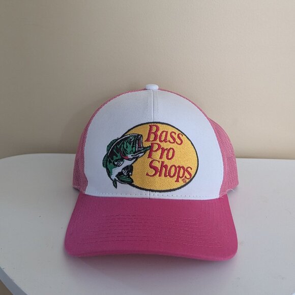 PRO BASS SHOPS PINK TRUCKER HAT - Picture 1 of 2